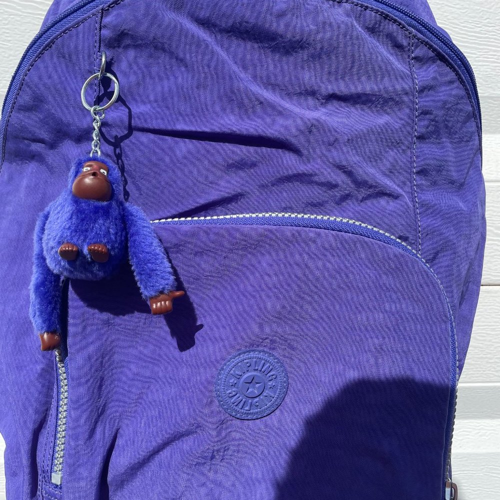 purple Kipling backpack